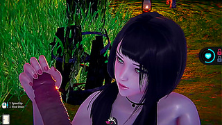 Chizuru Teases Her Teacher with Lustful Desire in Hot Classroom Tryst