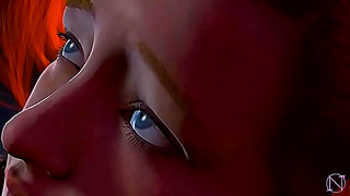 Xander Corvus Swings into Pleasure with Steamy Blowjob in Hentai Spoof