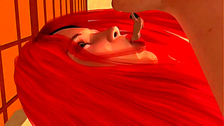 Helpless Beauty Swallowed Whole by Seductive Giantess in Vore Ecstasy