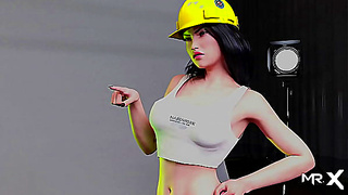 Fashion Frenzy Turns Steamy as Girl Transforms Her Buddys Look