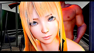 Marie Rose Tempts Her Sensei in a Hot Ninja Night Encounter