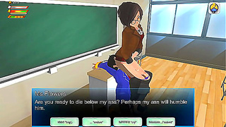 Teachers Strict Discipline Turns Steamy as Student Receives Golden Shower Punishment