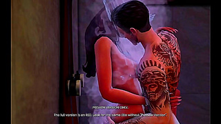 Fangs Roses E3: Sultry Vampire Lesbians Entwined in 3D Heat