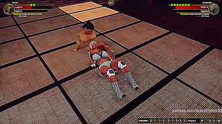 Conan Faces Off Against Nude Titan Goddess in Hot Hentai Clash