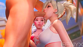 Hot Steamy 3D Blowjob Fest – Epic Orgasms Await You Now