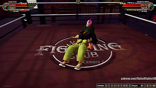 Karen Takes On Bolda in Steamy Nude Fighter 3D Arena Clash