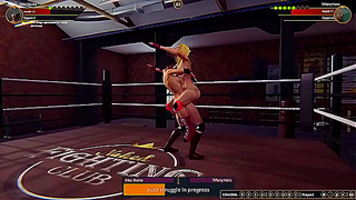 Riley Blacke Faces Off Against Tiffany Hanz in a Hot Nude 3D Battle Royale