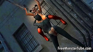 Harley Quinns Wild Outdoor Tryst Unfolds in Stunning 3D Heat