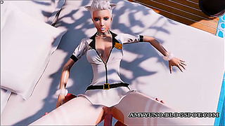 Officer VR Beauty Seduced in Hot Virtual Reality Lust Fest