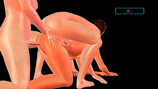 Passionate 3D Gay Threesome Explosion – Steamy Animation Unleashed