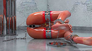 Cyber Captains Embrace Dark Desires in 3D BDSM Fantasy Adventure