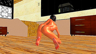 Stunning Animation Beauty Bares All in Steamy 3D Hentai Desire