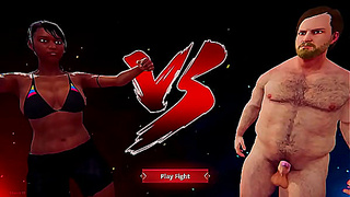Ethan and Dela Clash Naked Again in Heated 3D Battle Embrace