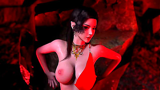 Voluptuous Milf Cosplay Seduces Hero with Blowjob Before Wild Ride