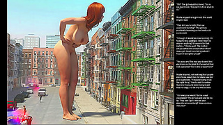 Big Apple Fantasy: 3D Cartoon Lovers Ignite in Steaming Passion