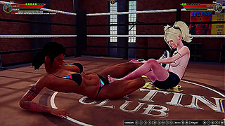 Dela Brees Hot Nude Battle Unfolds in Sensual 3D Clash
