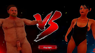 Ethan and Rachel Clash in a Hot Nude Battle – Full 3D Encounter