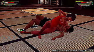 Dela Josie Clash in Hot Nude Fight 3D Battle Royale