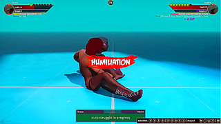Bruna Faces Off Against Maeve in a Hot Naked Fighting 3D Clash