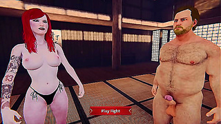 Ethan Clashes With Vyra in Steamy Naked Fighter 3D Battle Arena
