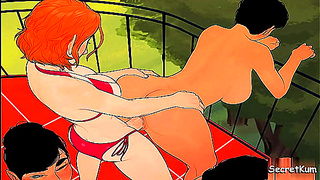 Submissive Maid Pleasured by Futa Bosss Huge Dick Doggy Style – The Heat Part 2