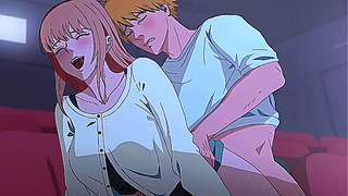 Denjis Hot Tryst in Chainsaw Man Cinema Fantasia Unfolds