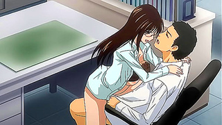 Older Colleagues Share Secret Office Passion in Sultry Subbed Hentai Drama