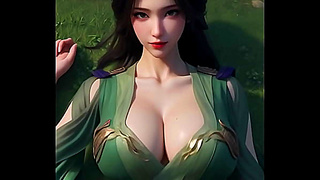 Goddess Ignites Forbidden Lust in Vivid 3D Hentai Dreamworld Encounter