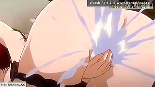 Fiery Redhead Slicked With Sweat From Mind-Blowing Anal Ride