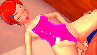 Gwen Embraces the Heat, Bare Ready for Steamy Hentai Pleasure