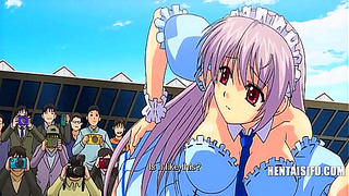 Hentai Babe Thrust into Hot Paparazzi Trap During Spicy Cosplay Moment