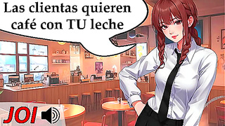 Spanish Seduction JOI Hentai – Hot Tease Nonstop Cum Play