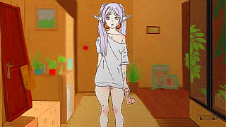 Frieren Overwhelmed by Pleasure as Fern Stakes Claim in Steamy Hentai Encounter