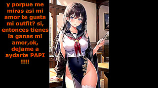 Hot Spanish Hentai JOI: Intimate Seductive Pleasure Unleashed