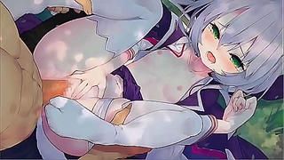 Cat Girl Tempts Her Master in Sultry 2D Hentai Fantasy Encounter