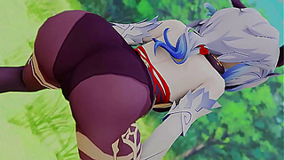 Voluptuous Hentai Beauties Tease with Sensual Moves and Juicy Curves
