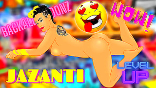 Jazanti Tempts Lover With Tattoos Thick Thighs in Steamy Alley Tryst