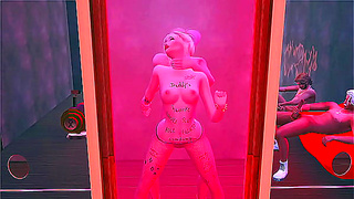 Harley Quinn Ensnared by Deviants in Dark Lust Adventure