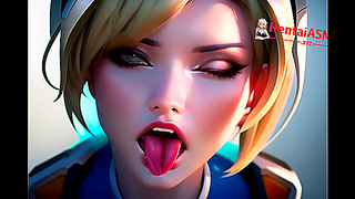Hentai Babes Sensual ASMR Whisper Play Sparks Steaming Pleasure