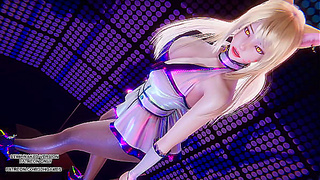 Ahris Seductive K-Pop Dance Turns Steamy in Vibrant MMD Hentai 4K