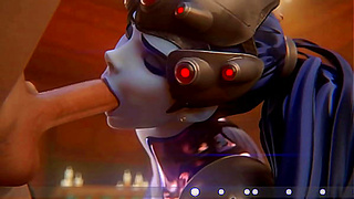 Overwatch FF Heroes Share Steamy Blowjob Moments in Wild Hentai Fantasy