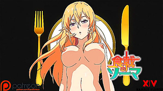 Erina Delivers Spicy Temptation in a Steaming Food Wars Hentai Encounter
