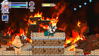 Dual Monster Domination Overwhelms Girl in Bullet Requiem Ryona Thrill Ride