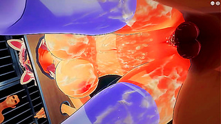 Moe Bunny Entangled in Steamy 3D Gangbang Action - 4K UHD Erotica