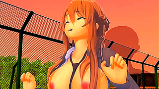 Futuristic 3D Hentai Thrill – Fiery Alien Rendezvous Unleashed