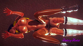Faye Valentine Takes Control in Hot Cowboy Bebop Blowjob Fantasy
