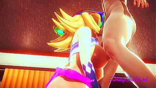 Dark Magician Tempts Yugis Hero in Hot Blowjob Wild Sex – Yu-Gi-Oh! Hustle Characters