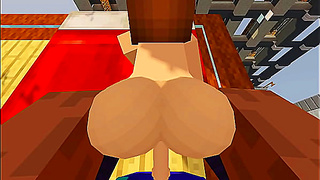 Jenny MILF Craves Hard Minecraft Dick in Wet Pussy Action