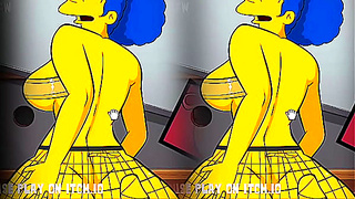 Marges Forbidden Temptation: Secret Trysts in Springfield Nights