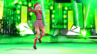 Uimamas Seductive Dance Ignites Hot Fantasies in MMD VR – Hololive Ecstasy